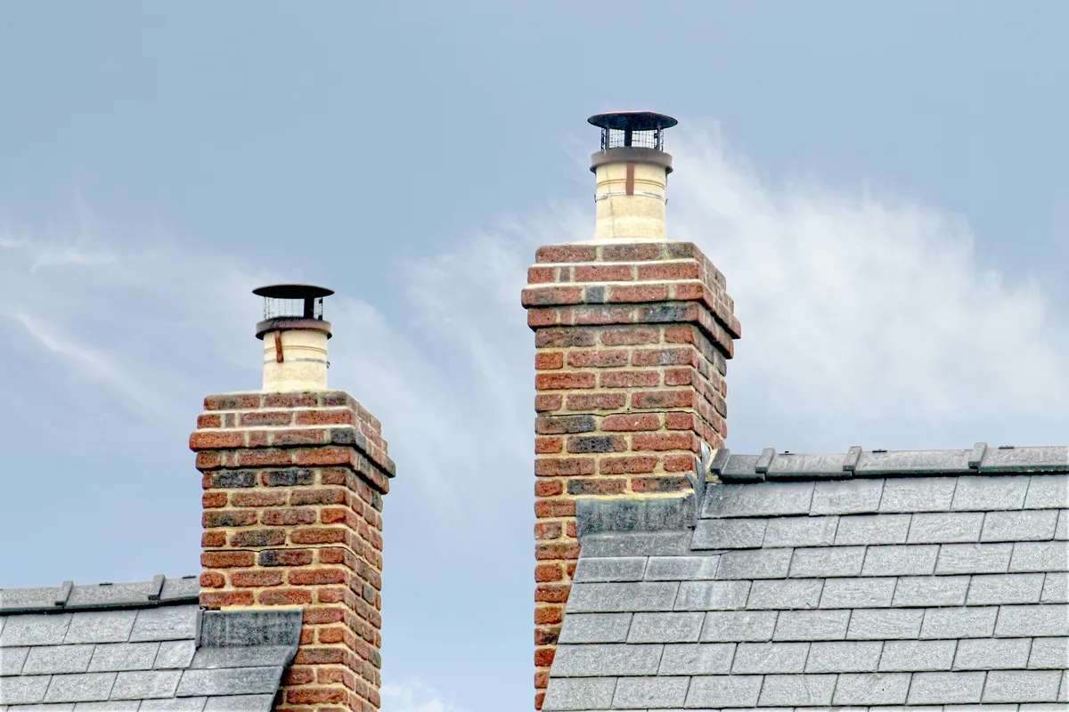 roof chimney cap birdguard sealant - photo par Mike Percy